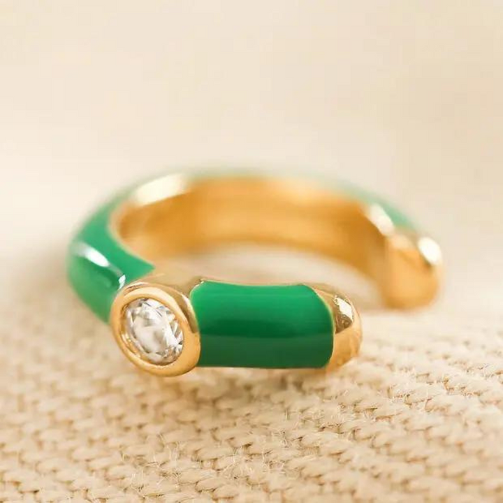 Emerald Green Earcuff