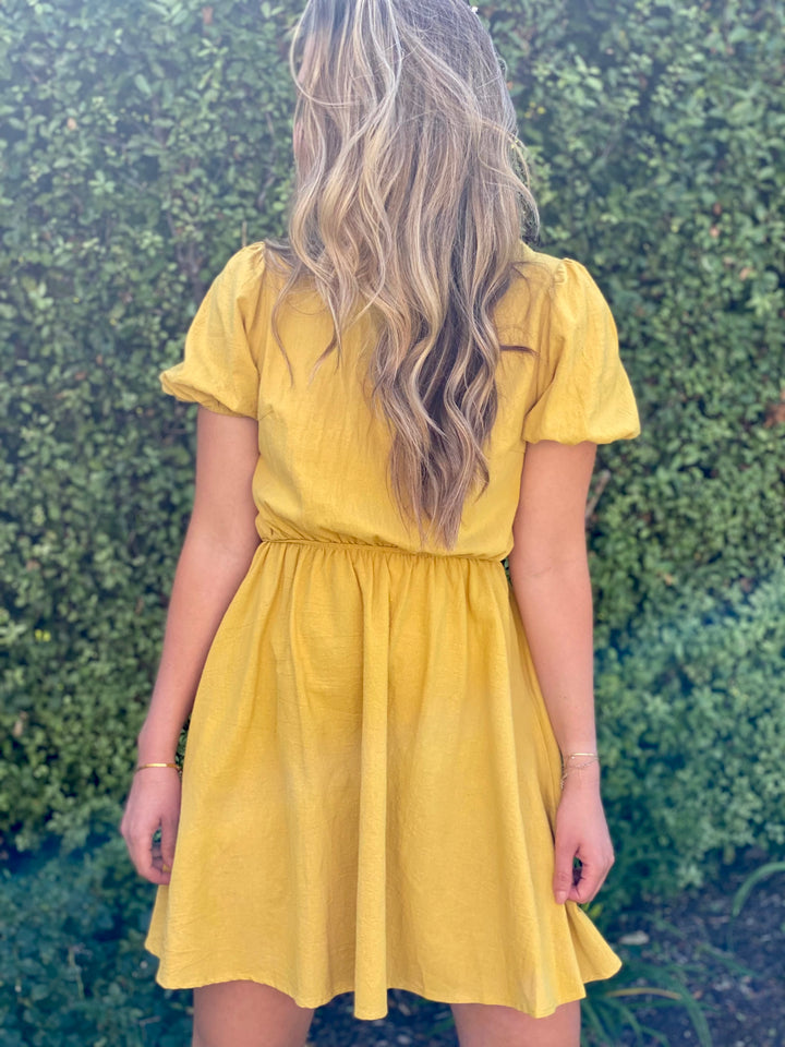 Sunshine Tie-Back Dress