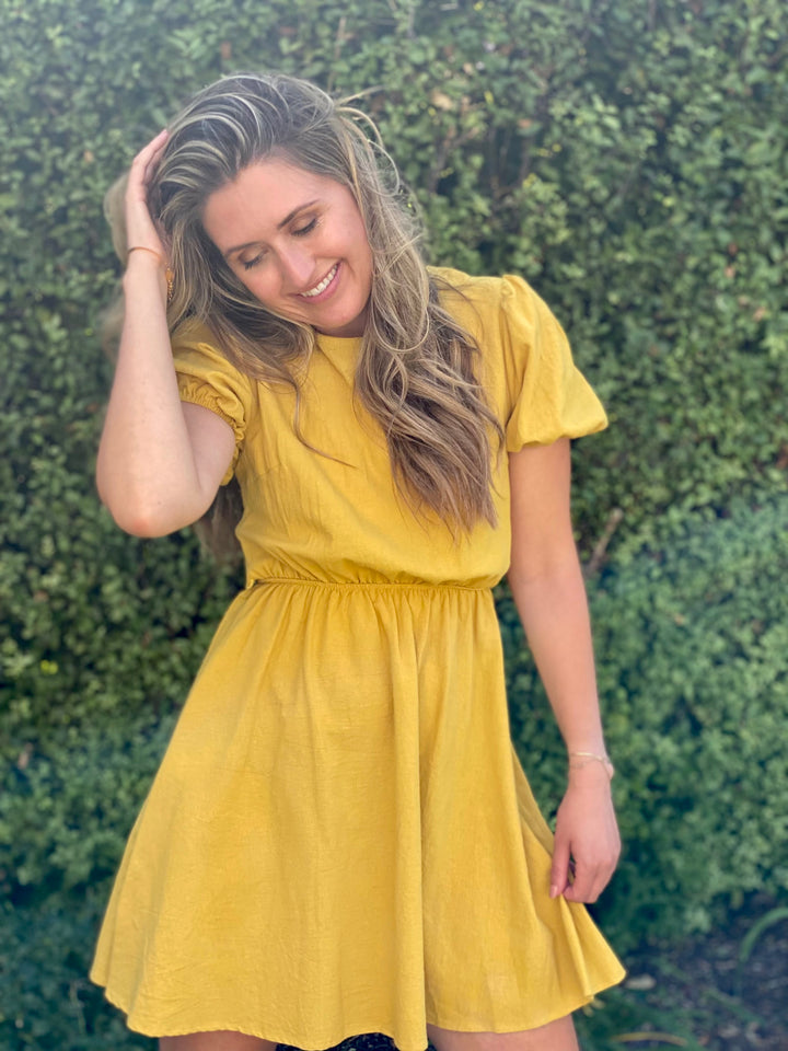 Sunshine Tie-Back Dress