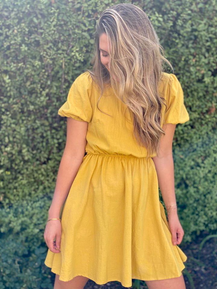Sunshine Tie-Back Dress