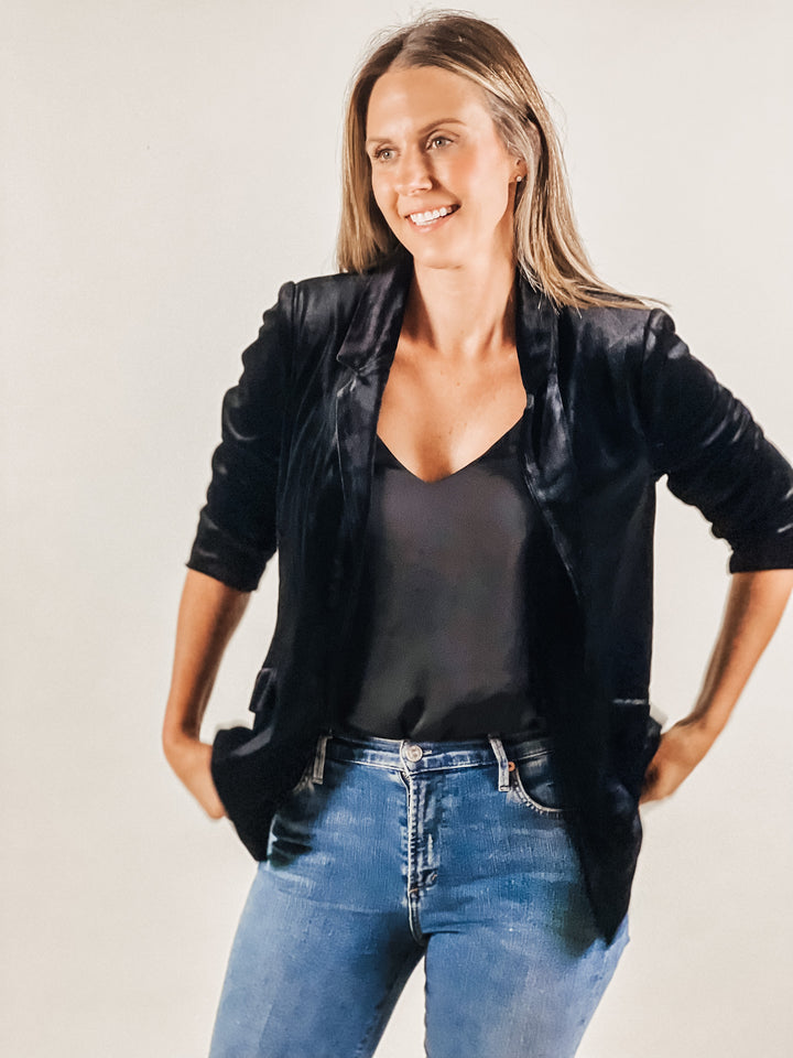 Velvet Blazer