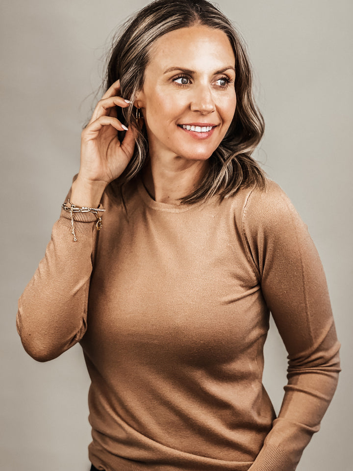 Classic Fine Knit Sweater