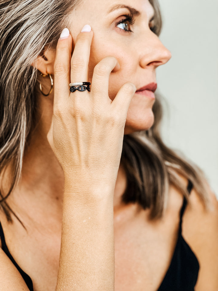 Mariner Enamel Ring