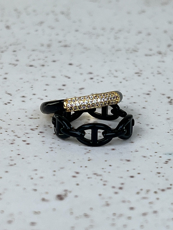 Mariner Enamel Ring