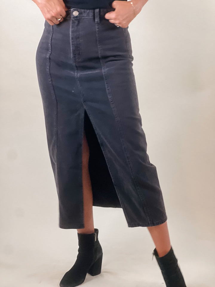 Baxter jean skirt