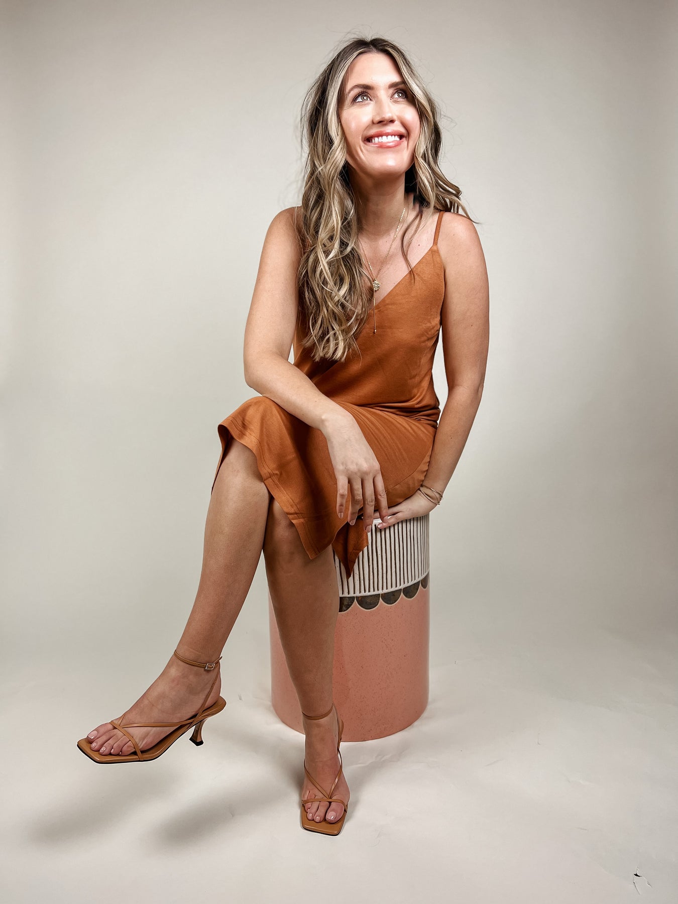 maxine midi dress Maxine Modest Midi in Persimmon 2XLarge