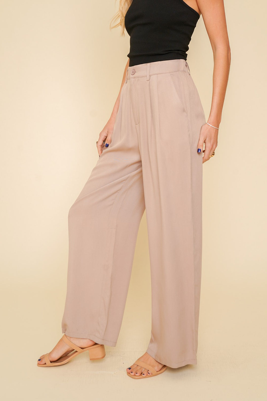 Wide Leg Trousers